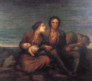 George Frederick watts,O.M.,R.A. The Irish Famine Sweden oil painting artist
